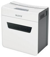 LEITZ IQ 6X Protect Premium Aktenvernichter mit Partikelschnitt P-4, 4 x 40 mm,   ( 80900000 )