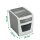 LEITZ IQ Autofeed Small Office 50 Aktenvernichter mit Partikelschnitt P-4, 4 x 28 mm, bis 50 Blatt, weiß