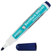 STANGER BestMark M240 Whiteboard-Marker blau 1,0 - 3,0...