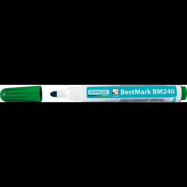 STANGER BestMark M240 Whiteboard-Marker grün 1,0 - 3,0 mm, 1 St.