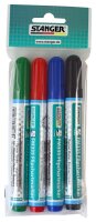 STANGER FM335 Flipchart-Marker farbsortiert 1,0 - 3,0 mm,...