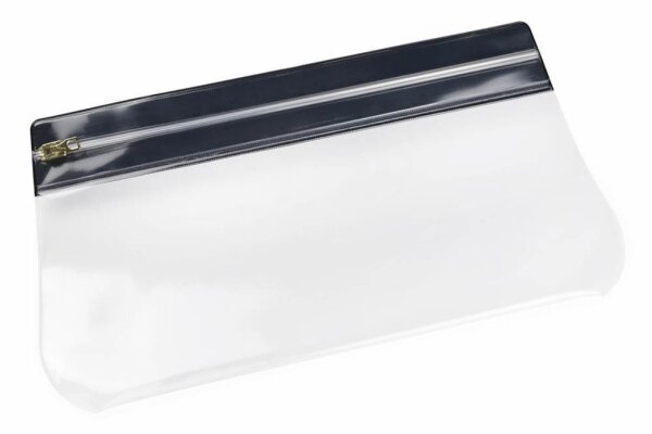 EICHNER Gleitverschlussbeutel 29,0 x 15,0 cm transparent/schwarz, 1 St.