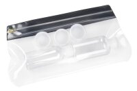 EICHNER Gleitverschlussbeutel 29,0 x 15,0 cm transparent/schwarz, 1 St.