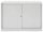 BISLEY Schiebetürenschrank ECO, SD12081S645 lichtgrau 1 Fachboden 120,0 x 43,0 x 83,9 cm