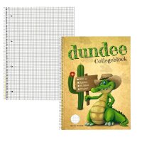 dundee Collegeblöcke kariert DIN A4 Innenrand, 5...
