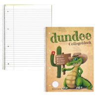 dundee Collegeblöcke liniert DIN A4 Innenrand, 5...