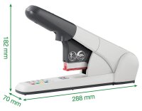 LEITZ Heftgerät 5551 grau, 1 St.
