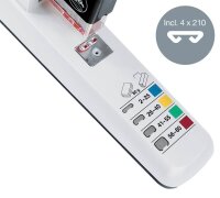 LEITZ Heftgerät 5551 grau, 1 St.