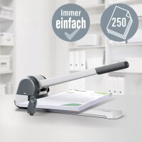 LEITZ Registraturlocher 5182 grau, 1 St.