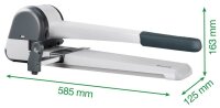 LEITZ Registraturlocher 5182 grau, 1 St.