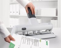 LEITZ Doppellocher Akto 5114 grau, 1 St.