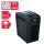 Rexel Secure X10-SL Aktenvernichter mit Partikelschnitt P-4, 4 x 40 mm, bis 10 Blatt, schwarz