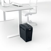 Rexel Secure X8-SL Aktenvernichter mit Partikelschnitt P-4, 4 x 40 mm, bis 8 Blatt, schwarz
