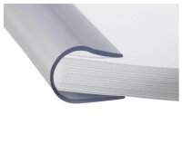 DURABLE Klemmschienen transparent DIN A4 90 Blatt, 25 St.