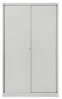 BISLEY Schiebetürenschrank ECO, SD12194S645 lichtgrau 4 Fachböden 120,0 x 43,0 x 198,0 cm
