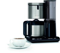 BOSCH Styline TKA8A683 Kaffeemaschine silber, 8-12 Tassen