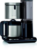 BOSCH Styline TKA8A683 Kaffeemaschine silber, 8-12 Tassen
