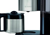 BOSCH Styline TKA8A683 Kaffeemaschine silber, 8-12 Tassen