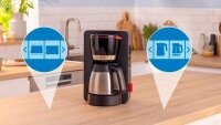 BOSCH MyMoment TKA6M273 Kaffeemaschine schwarz, 8-12 Tassen