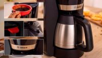 BOSCH MyMoment TKA6M273 Kaffeemaschine schwarz, 8-12 Tassen