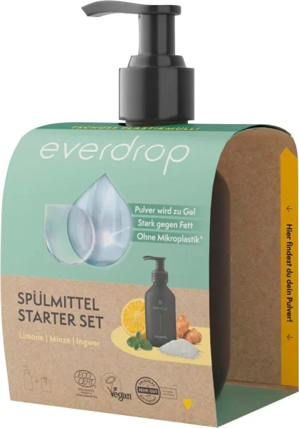 everdrop Spülmittel-Set, 25 g, 1 St.