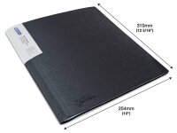 RAPESCO® Germ-Savvy™ Sichtbuch DIN A4, 40 Hüllen schwarz, 1 St.
