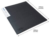 RAPESCO® Germ-Savvy™ Sichtbuch DIN A4, 10 Hüllen schwarz, 1 St.