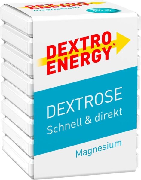 DEXTRO ENERGY DEXTROSE Magnesium Traubenzucker 8 St./ 46,0 g, 1 St.