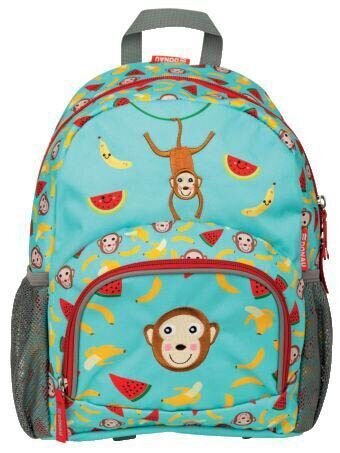 DONAU Kindergartenrucksack Affe Kunstfaser hellblau  ( 7290842-78 )