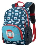 DONAU Kindergartenrucksack Eisbär Kunstfaser...