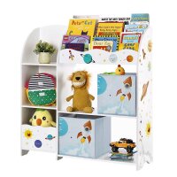 SONGMICS Kinderregal weiß 93,0 x 29,5 x 100,0 cm, 1 St.