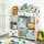 SONGMICS Kinderregal weiß 93,0 x 29,5 x 100,0 cm, 1 St.