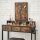 VASAGLE Schminktisch rechteckig Spanplatte braun, schwarz 90,0 x 40,0 x 141,0 cm, 1 St.