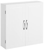 VASAGLE Bad-Hängeschrank weiß 60,0 x 18,0 x...