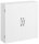 VASAGLE Bad-Hängeschrank weiß 60,0 x 18,0 x 60,0 cm