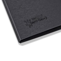 RAPESCO® Klemmbrettmappe Germ-Savvy 1641 DIN A4 schwarz Kunststoff, 1 St.