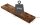 VASAGLE Wandregal braun 80,0 x 20,0 x 3,8 cm, 1 St.