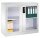 CP Stahlschrank 8821-055 S10200 lichtgrau, Acrylglas 1 Fachboden 93,0 x 50,0 x 100,0 cm, aufgebaut, 1 St.