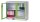 CP Stahlschrank 8821-055 S10202 Acrylglas, clowngrün, lichtgrau 1 Fachboden 93,0 x 50,0 x 100,0 cm, aufgebaut, 1 St.