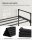 SONGMICS Schuhregal schwarz 92,0 x 30,0 x 54,0 cm, 1 St.