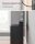 VASAGLE Schminktisch rechteckig Melamin, Spanplatte schwarz 80,0 x 40,0 x 145,0 cm, 1 St.