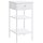 VASAGLE Nachttisch rechteckig MDF-Platte weiß 35,0 x 35,0 x 70,0 cm, 1 St.