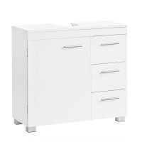 VASAGLE Waschbeckenunterschrank weiß 70,0 x 30,0 x...