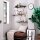 SONGMICS Wandregale-Set braun, schwarz 60,0 x 20,0 x 7,0 cm, 1 St.