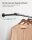 SONGMICS Wandgarderobe schwarz Metall 84,0 x 7,0 cm, 1 St.