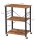 VASAGLE Servierwagen braun, schwarz 60,0 x 40,0 x 89,0 cm