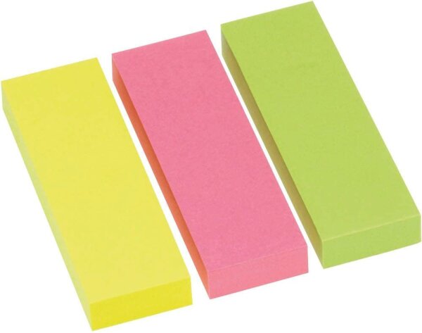 inFO Brillantmix Haftmarker farbsortiert 3x 100 Streifen