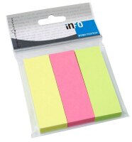 inFO Brillantmix Haftmarker farbsortiert 3x 100 Streifen