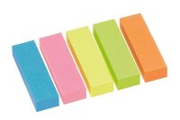 inFO Brillantmix Haftmarker farbsortiert 5x 100 Streifen