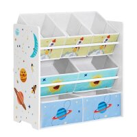 SONGMICS Kinderregal weiß 62,5 x 29,5 x 60,0 cm, 1 St.